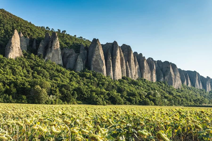 Découverte des pénitents des Mées