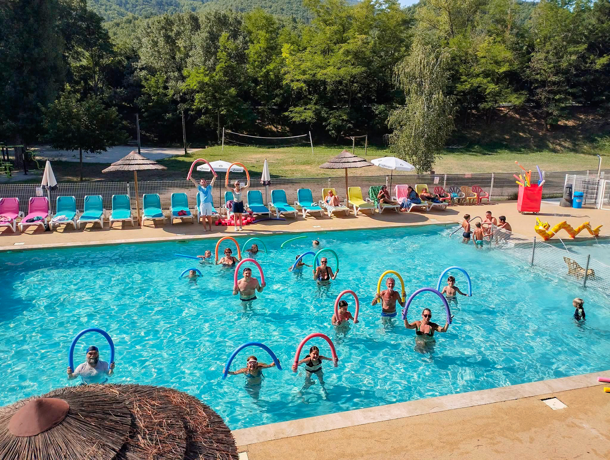 camping avec piscine luberon