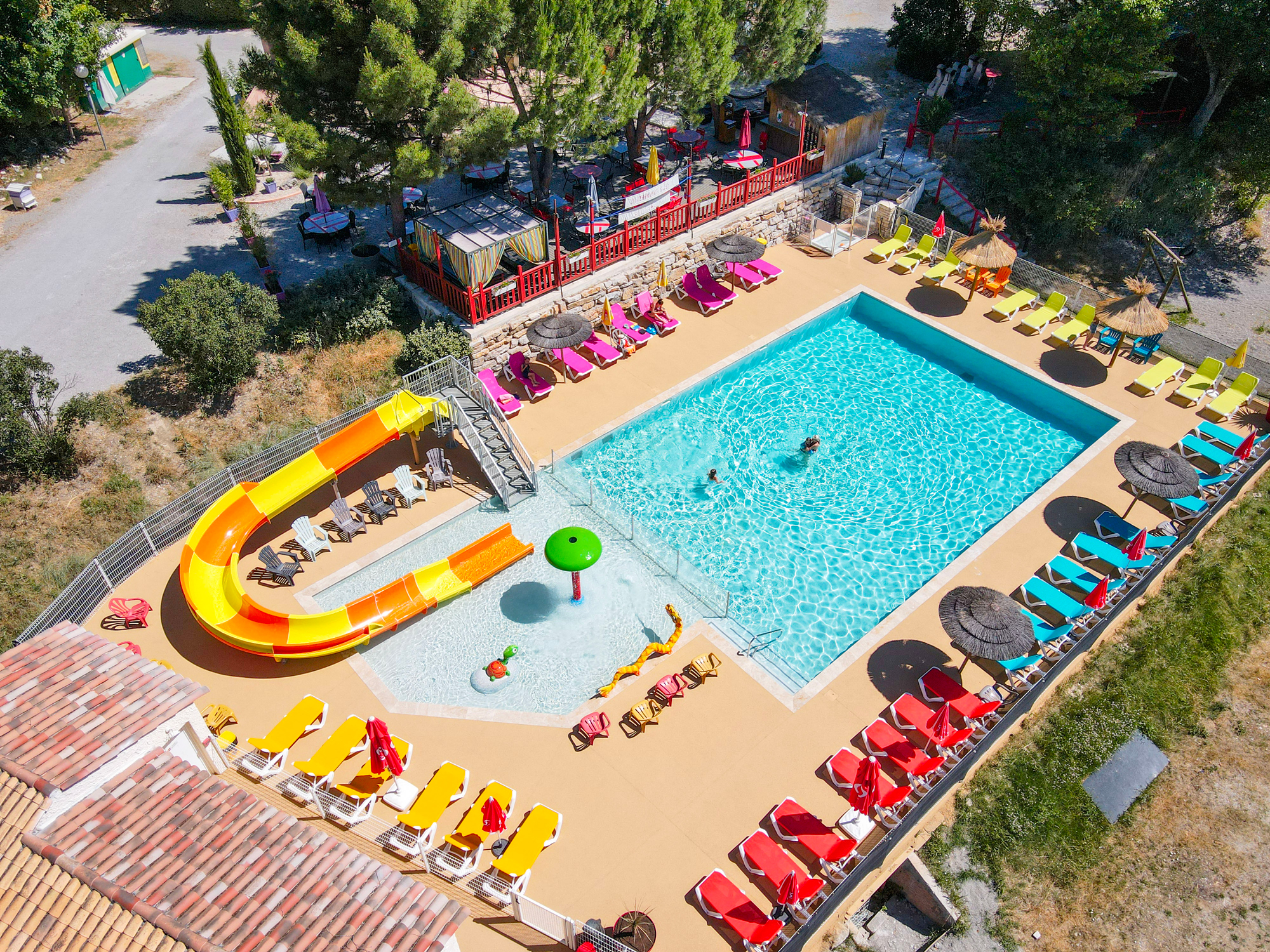 camping avec piscine provence