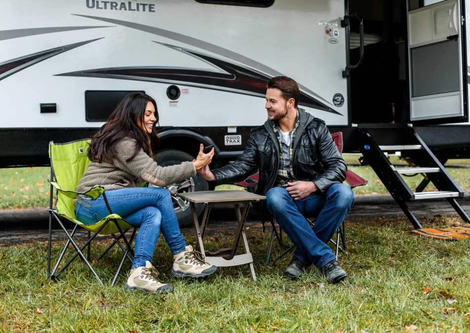 camping riviere emplacement