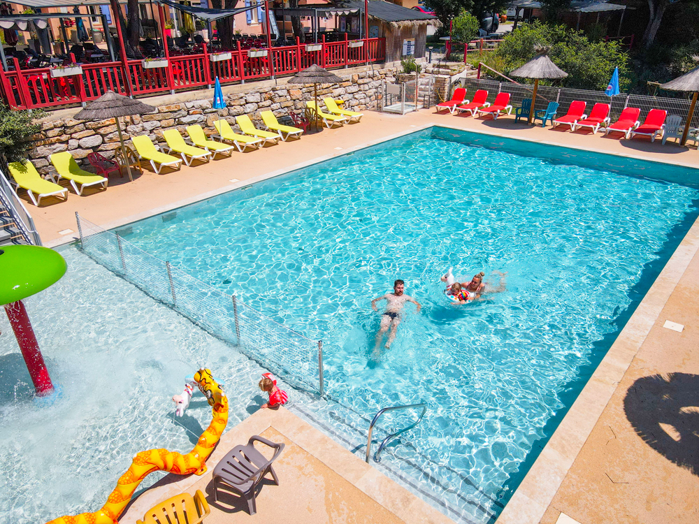 piscine famille luberon