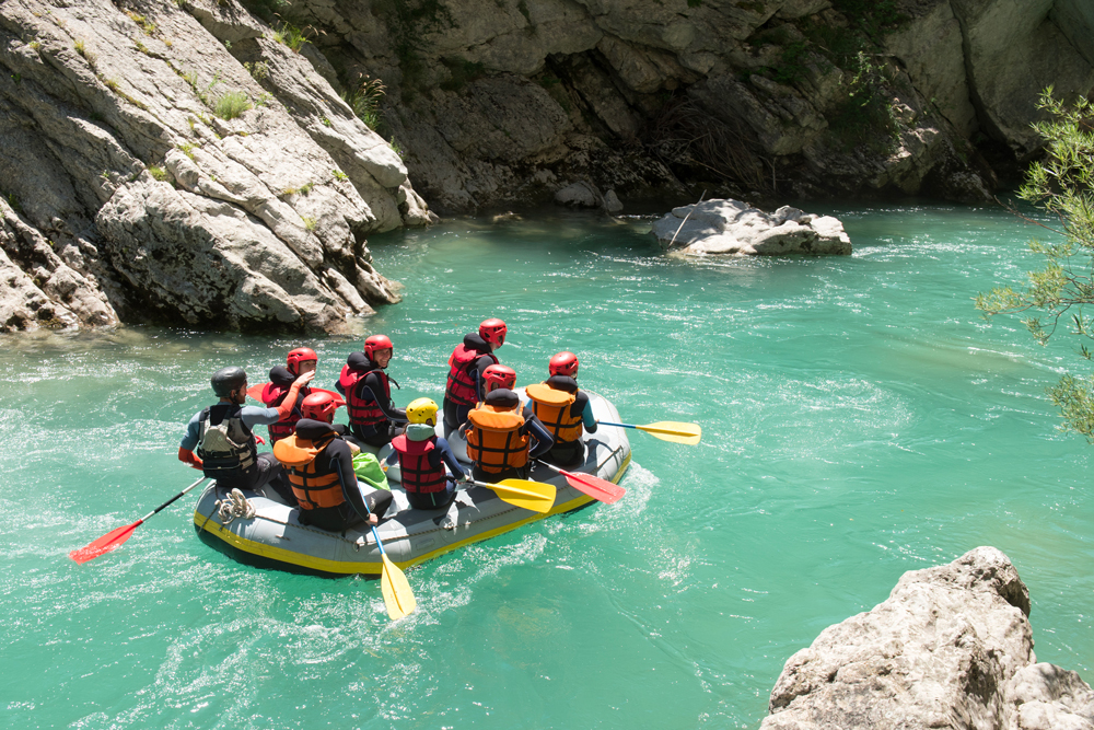 rafting provence