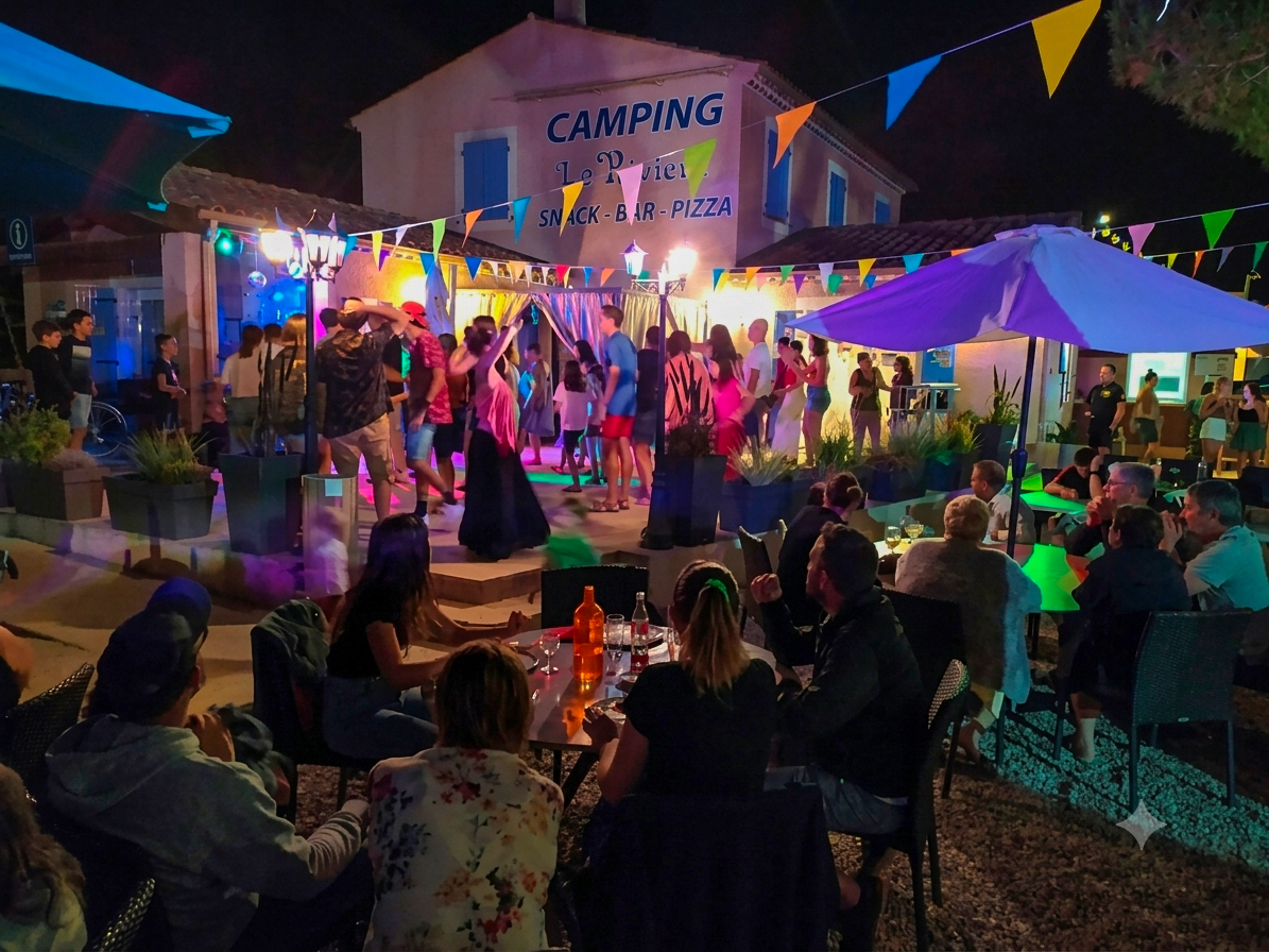 soiree camping luberon