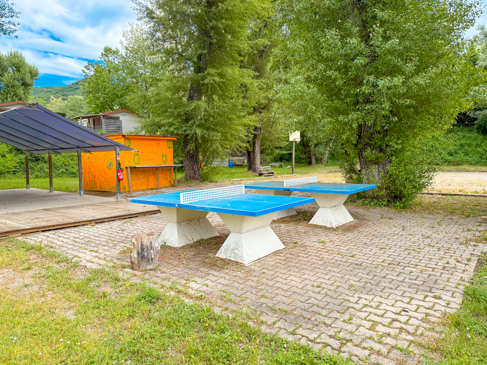 terrain de ping pong
