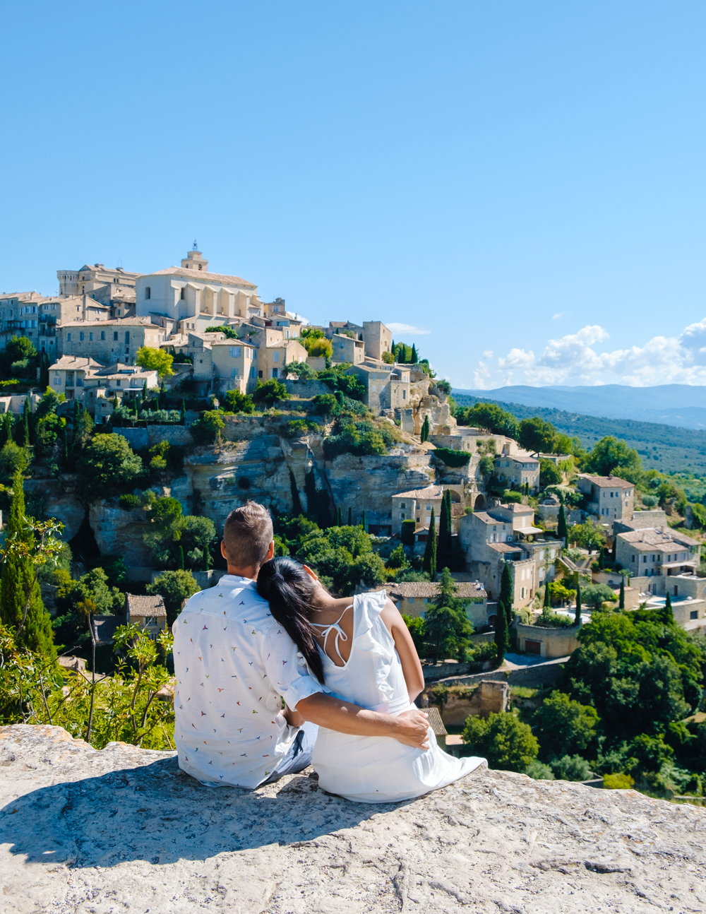 vacances couple en provence