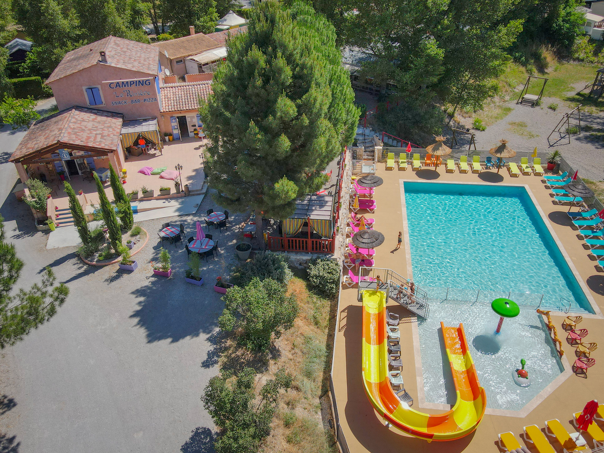 piscine camping luberon